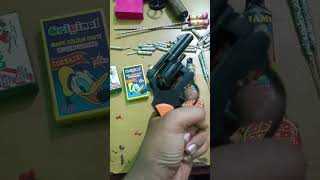 Full Metal ring cap gun 🔥🫀trendingshorts experiment halloweencostume craft fireworks firework [upl. by Atilrahc533]