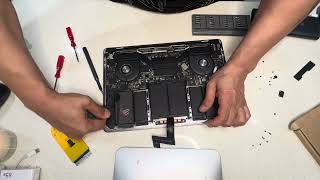 How to Replace Battery MacBook Pro 2018 13 Inch A1989 apple [upl. by Lizned671]