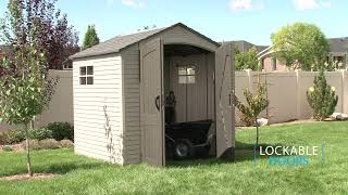 60042 Lifetime Shed Product Video [upl. by Modnar]