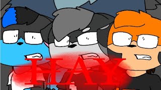 HAY meme Bad ending friends  FlipaClip [upl. by Proctor176]