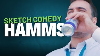 SKETCH COMEDY  HAMMS Light Beer [upl. by Elexa]