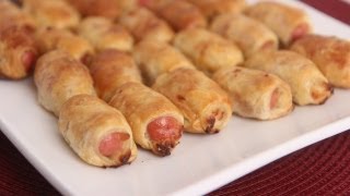 Homemade Pigs in a Blanket  Laura Vitale  Laura in the Kitchen Episode 517 [upl. by Gillie131]