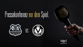 1 FC Saarbrücken  Viktoria Köln  Pressekonferenz vor dem Spiel 7Spieltag [upl. by Secilu]