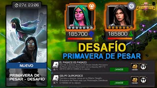 PRIMAVERA DE PESAR Desafío  Puntos Restantes  20172020 HábilesCientíficos  MCOC Vídeo 1044 [upl. by Armallas]