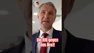 „Wir haben zwei Parteien in Thüringen Die AfD und den Rest“  Björn Höcke AfD [upl. by Gnuhc180]