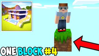 Craft World ONE BLOCK Survival Gameplay Walkthrough Part 4 Craft World Master Block 3D [upl. by Euqnom]