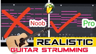 How To Make Guitar Strumming Like A Pro In FL Studio Mobile [upl. by Solakcin104]