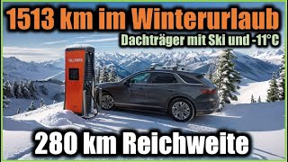 Mit dem Genesis Electrified GV70 in den Winterurlaub bei 11°C [upl. by Dnumde]