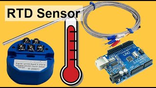 How to use RTD sensor  PT100 with arduino tutorial [upl. by Stoddart]