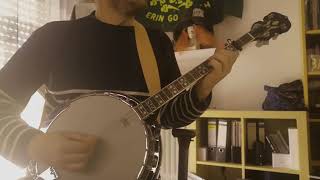 Irish Tenor Banjo  Galway Girl  Mundy  Sharon Shannon Cover [upl. by Bari]