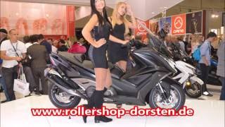 Kymco AK 550 Weltpremiere 4102016 [upl. by Scharff854]