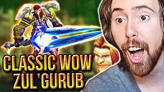 A͏s͏mongold First Time THUNDERFURY Tanking  ZulGurub Raid ft Mcconnell  Classic WoW [upl. by Newsom]