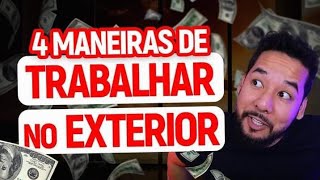 COMO TRABALHAR NO EXTERIOR E GANHAR EM DÓLAR OU EURO [upl. by Abba855]