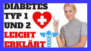 DIABETES Typ 1 Und 2 Leicht ErkläRt  Hypoglykämie Symptome ✅ [upl. by Hector]