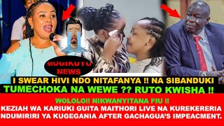 KEZIAH WA KARIUKI GUITA MAITHORI LIVE NA KUREKERERIA NDUMIRIRI NDITU THUTHA DP GACHAGUA GUIKIO NJAA [upl. by Carrnan]