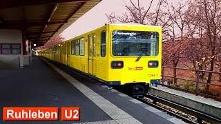 Ruhleben U2  UBahn Berlin  BVG GI1E [upl. by Friedrich]