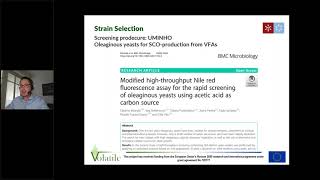 Volatile 07 Cultivation of oleaginous yeasts for single cell oil productio [upl. by Dalury912]