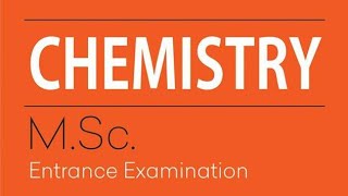 MSc Chemistry Entrance Exam 2016  KUK MDU CDLU  Common Entrance Test  CET  Haryana [upl. by Faunia]