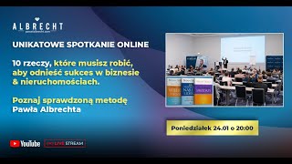 10 rzeczy które musisz robić aby odnieść sukces w biznesie i nieruchomościach [upl. by Campy]