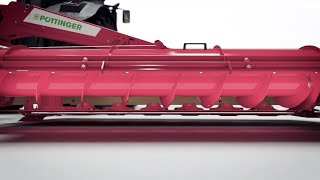 PÖTTINGER – NOVACAT Mowers – ALPHA MOTION trailed front technology [upl. by Anirat42]