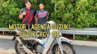 MOTOR LEGEND Suzuki RGV 120 Review Malaysia [upl. by Joashus]