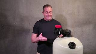 Clack 25 Cubic Foot Updlow Acid neutralizer Valve Installation [upl. by Ruenhcs]