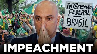 ALEXANDRE DE MORAES VAI SOFRER IMPEACHMENT [upl. by Idhem]