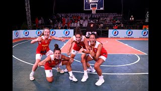 ¡Campeonas de Europa La Selección Femenina U17 3x3 es campeona de Europa [upl. by Nimrak]