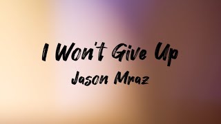 Jason Mraz  I Won’t Give Up Live From the Vault [upl. by Ida394]