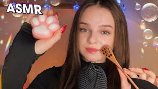 АСМР БЕЗ РОЗМОВ ДЛЯ МУРАШОК🐜💖 ASMR No Talking Feel the tingles🐜 липкі звуки тапінг звуки рук [upl. by Airdna]