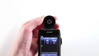 Sekonic L478 Quickstart Video Custom Settings [upl. by Ellehcsar372]