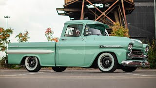 Custom Home Built 1959 Chevrolet Apache 31 Fleetside 350 Pickup Truck [upl. by Brainard]