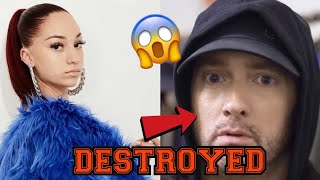 Bhad Bhabie DESTROYS Eminem at Concert [upl. by Nedgo]