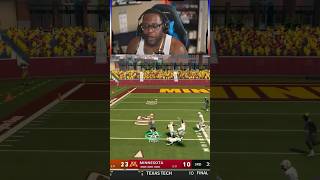 I will miss plays like this once I completely lay NCAA 14 to rest cfb25 easportscollegefootball25 [upl. by Augusto]