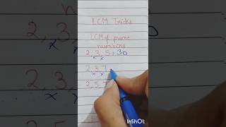 Lcm of prime numberslcm of 2 3 5lcm of 2 3 7lcm of 2 5 7lcmtricks lcmkaisenikale lcm maths [upl. by Nalyd]