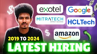 Google HCL Mitratech Exotel Amazon Off Campus Drive 20192024  Latest IT Jobs Tamil [upl. by Nich914]