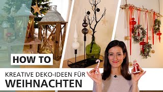 Kreative DekoIdeen für Weihnachten 🎄✨  How to  INTERIYEAH [upl. by Moretta]