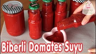 TÜM YEMEKLERİNİZ DE KULLANABİLECEĞİNİZ LEZZETLİ Mİ LEZZETLİ BİR DOMATES SOSU🍅KIŞLIK HAZIRLIKLAR🍅 [upl. by Aimet]