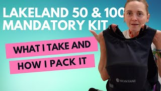 How I Pack My Lakeland 50 Or 100 Kit [upl. by Milli]