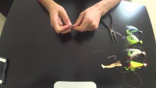 how to tie and use buck tail rig for flounder fishing in florida [upl. by Manthei256]