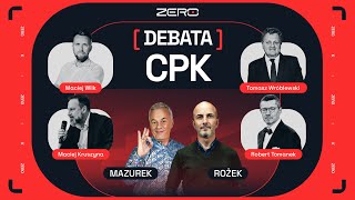 DEBATA  CO DALEJ Z CPK  MAZUREK I ROŻEK [upl. by Esinel994]