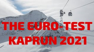 The Eurotest Skiing Kitzsteinhorn Kaprun Austria April 2021 [upl. by Whiteley]