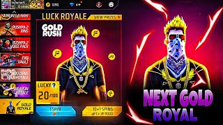 NEXT GOLD ROYALE FREE FIRE  100 CONFIRM🤫💯 UPCOMING GOLD ROYALE FREE FIRE  NEXT GOLD ROYALE [upl. by Magdau85]