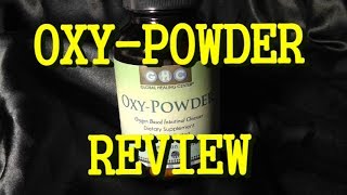 OxyPowder Review All Natural Colon Cleanser Coupon HEALTHYLIFE [upl. by Leanahtan939]