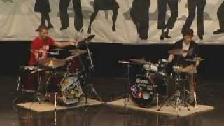 Drum Battle Coppell High School Talent Show [upl. by Miun542]