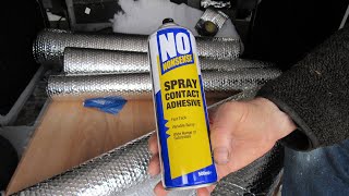 NO NONSENSE Spray Contact Adhesive fast tack range of common substrates  Review [upl. by Nymrak]