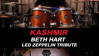 BETH HART  KASHMIR  ZEPPELIN TRIBUTE  Blues Rock Jazz Fusion Soul  DRUM COVER [upl. by Ariad]