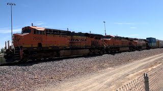 BNSF VCLORIC1  Figarden Loop Park  Fresno CA [upl. by Armin418]