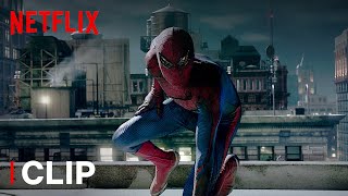 SpiderMan Saves The City  Andrew Garfield  The Amazing SpiderMan  Netflix India [upl. by Aicnom351]