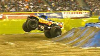 Indianapolis Monster Jam  Ground Pounder [upl. by Barnebas]